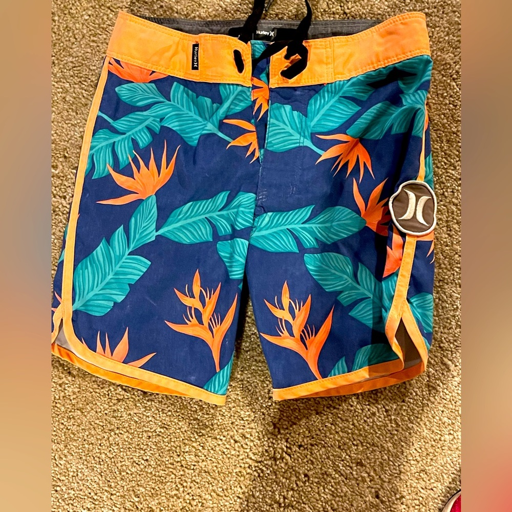 Hurley board shorts- 2 pairs. Good condition!